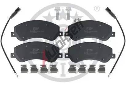 OPTIMAL Sada brzdových destiček OPT BP-12656, BP-12656  OPTIMAL Sada brzdových destiček OPT BP-12656, BP-12656