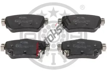 OPTIMAL Sada brzdových destiček OPT BP-12718, BP-12718  OPTIMAL Sada brzdových destiček OPT BP-12718, BP-12718