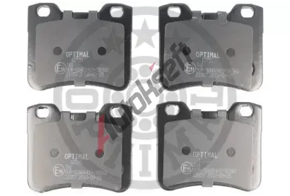 OPTIMAL Sada brzdovch destiek OPT BP-12720, BP-12720