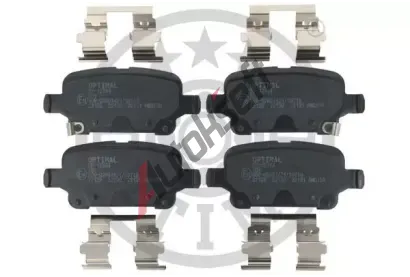 OPTIMAL Sada brzdových destiček OPT BP-12744, BP-12744 OPTIMAL Sada brzdových destiček OPT BP-12744, BP-12744