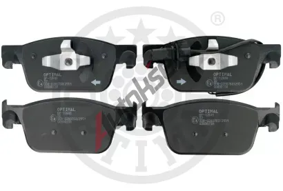 OPTIMAL Sada brzdových destiček OPT BP-12840, BP-12840 OPTIMAL Sada brzdových destiček OPT BP-12840, BP-12840