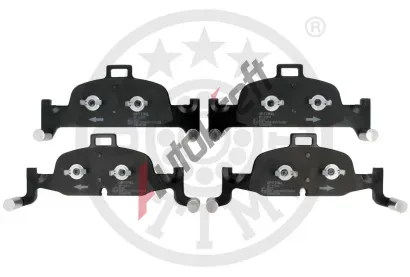 OPTIMAL Sada brzdových destiček OPT BP-12841, BP-12841 OPTIMAL Sada brzdových destiček OPT BP-12841, BP-12841