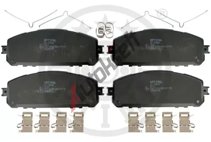 OPTIMAL Sada brzdovch destiek OPT BP-12889, BP-12889