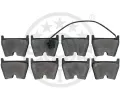 OPTIMAL Sada brzdovch destiek OPT BP-12925, BP-12925