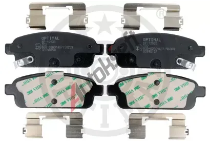 OPTIMAL Sada brzdovch destiek OPT BP-12935, BP-12935