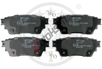 OPTIMAL Sada brzdovch destiek OPT BP-13002, BP-13002