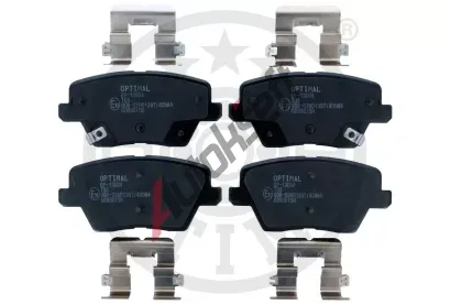 OPTIMAL Sada brzdovch destiek OPT BP-13004, BP-13004