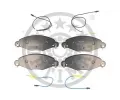 Sada brzdovch destiek OPTIMAL ‐ OPT BP-82704