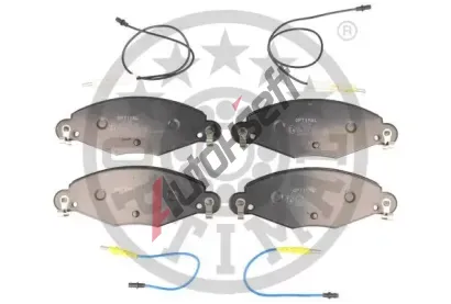 OPTIMAL Sada brzdových destiček OPT BP-82704, BP-82704 OPTIMAL Sada brzdových destiček OPT BP-82704, BP-82704