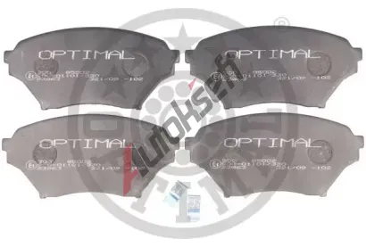 OPTIMAL Sada brzdovch destiek OPT BP-85002, BP-85002