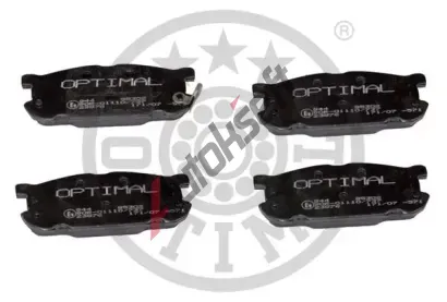 OPTIMAL Sada brzdovch destiek OPT BP-85302, BP-85302