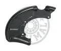 OPTIMAL Ochrann plech proti neistotm brzdovho kotoue OPT BSP-1006R, BSP-1006R