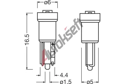 OSRAM rovka osvtlen pstroj LEDriving SL OS 2723DWP-2BL, 2723DWP-2BL