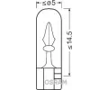 OSRAM rovka 24V 1,2W W2x4,6d OS 2741, 2741