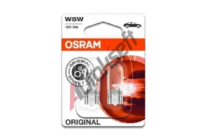 OSRAM rovka W5W 12V 5W W2,1x9,5d OS 2825-02B, 2825-02B