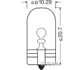 OSRAM rovka 12V 6W W2,1x9,5d MINIXEN OS 2886X, 2886X