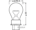 OSRAM rovka P27W 12V 27W W2,5x16d OS 3156, 3156