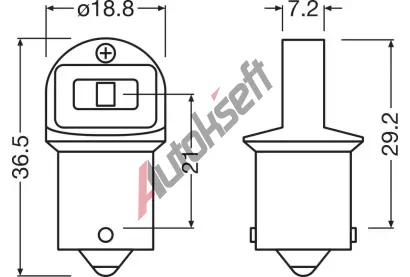 OSRAM Žárovka blikače LEDriving® SL OS 5007DWP-2BL, 5007DWP-2BL OSRAM Žárovka blikače LEDriving® SL OS 5007DWP-2BL, 5007DWP-2BL