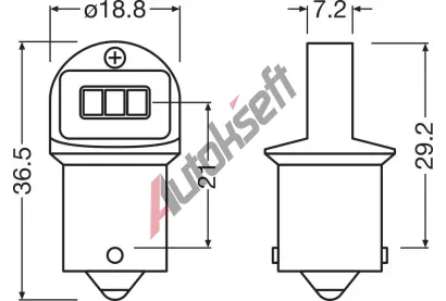 OSRAM Žárovka blikače LEDriving® SL OS 5008DWP-2BL, 5008DWP-2BL OSRAM Žárovka blikače LEDriving® SL OS 5008DWP-2BL, 5008DWP-2BL