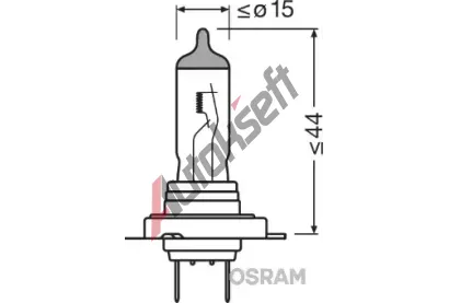 OSRAM rovka dlkovho svtlometu SUPER BRIGHT PREMIUM OS 62261SBP, 62261SBP