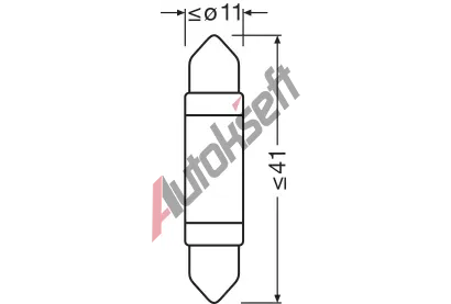 OSRAM Žárovka osvětlení vnitřního prostoru LEDriving® SL OS 6413DWP-1BL, 6413DWP-1BL  OSRAM Žárovka osvětlení vnitřního prostoru LEDriving® SL OS 6413DWP-1BL, 6413DWP-1BL