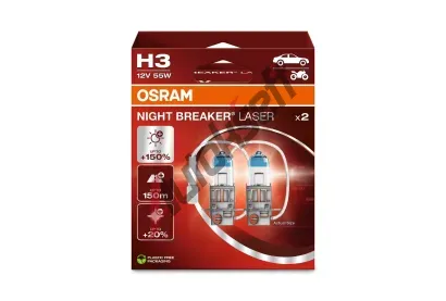 OSRAM Žárovka dálkového světlometu NIGHT BREAKER® LASER OS 64151NL-2HB, 64151NL-2HB  OSRAM Žárovka dálkového světlometu NIGHT BREAKER® LASER OS 64151NL-2HB, 64151NL-2HB