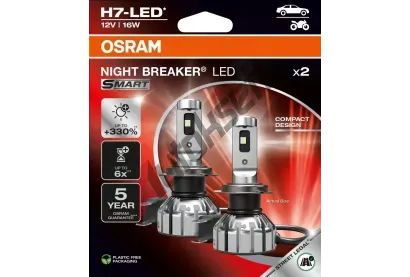 OSRAM rovka dlkovho svtlometu NIGHT BREAKER LED SMART H7 OS 64210DWNBSM-2HB, 64210DWNBSM-2HB