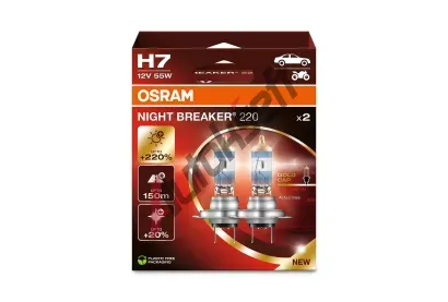 OSRAM Žárovka dálkového světlometu NIGHT BREAKER® 220 OS 64210NB220-2HB, 64210NB220-2HB  OSRAM Žárovka dálkového světlometu NIGHT BREAKER® 220 OS 64210NB220-2HB, 64210NB220-2HB