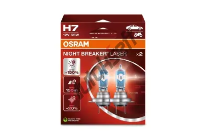 OSRAM Žárovka dálkového světlometu NIGHT BREAKER® LASER OS 64210NL-2HB, 64210NL-2HB  OSRAM Žárovka dálkového světlometu NIGHT BREAKER® LASER OS 64210NL-2HB, 64210NL-2HB