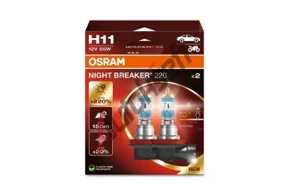 OSRAM Žárovka dálkového světlometu NIGHT BREAKER® 220 OS 64211NB220-2HB, 64211NB220-2HB  OSRAM Žárovka dálkového světlometu NIGHT BREAKER® 220 OS 64211NB220-2HB, 64211NB220-2HB