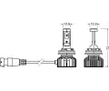 OSRAM Žárovka dálkového světlometu NIGHT BREAKER LED SMART H8 OS 64212DWNBSM-2HB, 64212DWNBSM-2HB