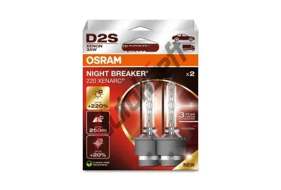 OSRAM Žárovka dálkového světlometu XENARC® NIGHT BREAKER® LASER OS 66240XN2-2HB, 66240XN2-2HB  OSRAM Žárovka dálkového světlometu XENARC® NIGHT BREAKER® LASER OS 66240XN2-2HB, 66240XN2-2HB