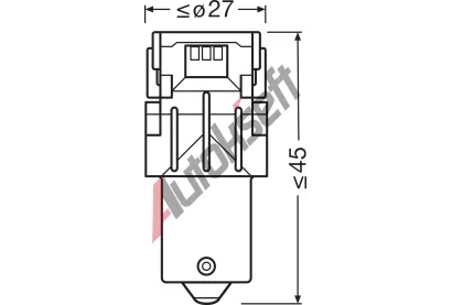 OSRAM ��rovka blika�e LEDriving� SL OS 7507DYP-2BL, 7507DYP-2BL