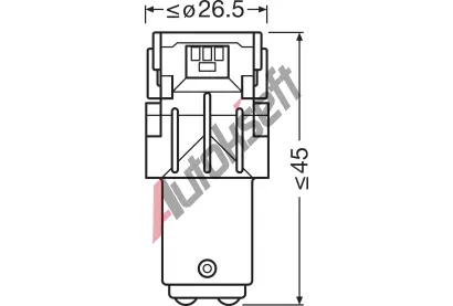 OSRAM rovka LEDriving SL OS 7528DYP-2BL, 7528DYP-2BL