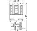 rovka svtla zpteky OSRAM ‐ OS 7705R-02B