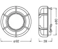 OSRAM Kryt hlavnho svtlometu LEDriving CAP OS LEDCAP02, LEDCAP02