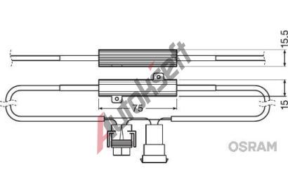 OSRAM Sada kabel LEDriving CANBUS CONTROL OS LEDCBCTRL103, LEDCBCTRL103