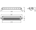 OSRAM D�lkov� sv�tlomet LEDriving� LIGHTBAR VX250-SP OS LEDDL115-SP, LEDDL115-SP