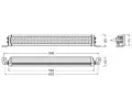 OSRAM D�lkov� sv�tlomet LEDriving� LIGHTBAR VX500-CB OS LEDDL118-CB, LEDDL118-CB