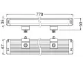OSRAM D�lkov� sv�tlomet LEDriving� Lightbar VX750-CB OS LEDDL124-CB SR SM, LEDDL124-CB SR SM