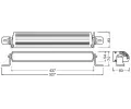 OSRAM D�lkov� sv�tlomet LEDriving� Lightbar FX500 OS LEDDL132-CB SM, LEDDL132-CB SM