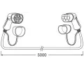 OSRAM Nabjec kabel, elektromobil BATTERYcharge 7PIN OS OCC21605, OCC21605