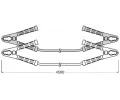 OSRAM Pomocn startovac kabel PROFESSIONAL STARTER CABLE 900A OS OSC350, OSC350