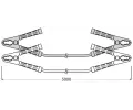 OSRAM Pomocn startovac kabel PROFESSIONAL STARTER CABLE 1200A OS OSC500, OSC500