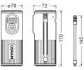 OSRAM Tester / plnika stlaenho vzduchu v pneumatikch TYREinflate 2000 OS OTIR2000, OTIR2000