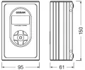 OSRAM Tester / plnika stlaenho vzduchu v pneumatikch TYREinflate 4000 OS OTIR4000, OTIR4000
