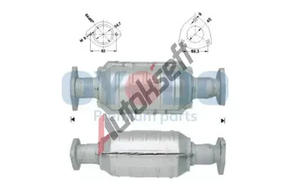 Oyodo Katalyzátor OYD 10N0003-OYO, 10N0003-OYO Oyodo Katalyzátor OYD 10N0003-OYO, 10N0003-OYO