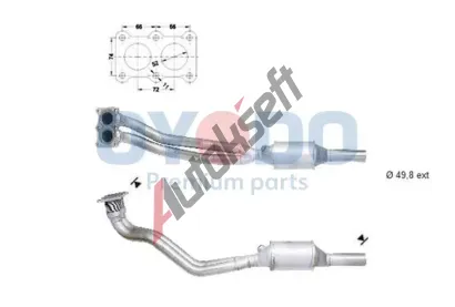 Oyodo Katalyz�tor OYD 10N0013-OYO, 10N0013-OYO