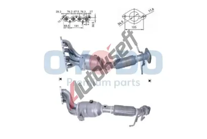 Oyodo Katalyz�tor OYD 10N0024-OYO, 10N0024-OYO