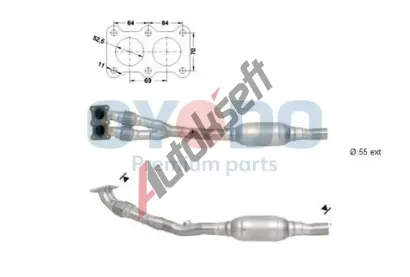 Oyodo Katalyzátor OYD 10N0031-OYO, 10N0031-OYO Oyodo Katalyzátor OYD 10N0031-OYO, 10N0031-OYO